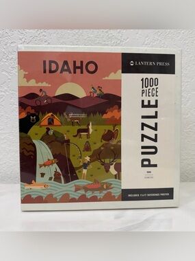 NEW Idaho 1000-Piece Puzzle by Lantern Press